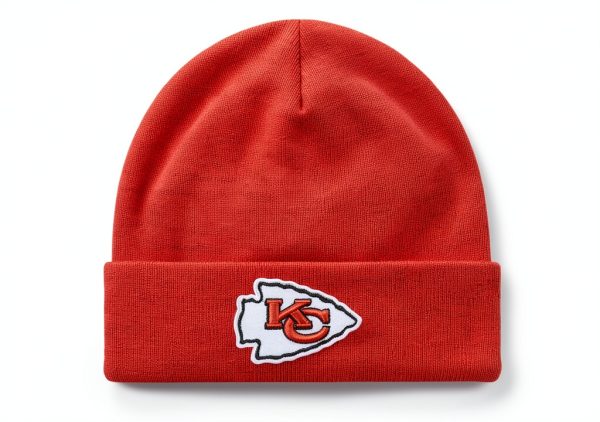 NFL FOCO Basic Primary Logo Beanie for Men-0