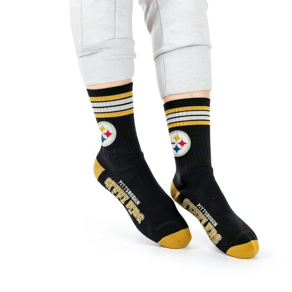 NFL Official Licensed Socks by For Bare Feet Model 504 Medium Large-3