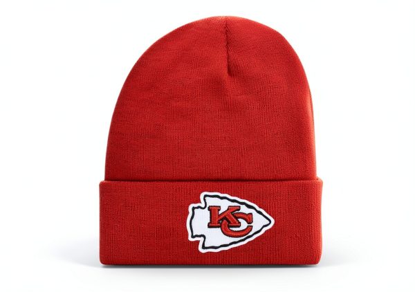 NFL FOCO Basic Primary Logo Beanie for Men-3