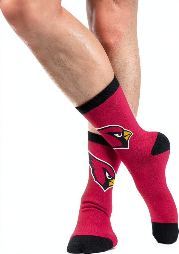 Team Beans Mens Sports Fan Socks Small-Medium Primetime Model-2
