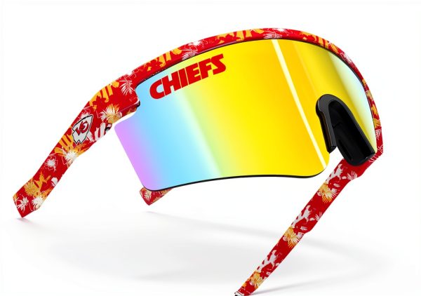 FOCO Team Shield Sunglasses - Sports Fan Gradient Lens-3