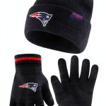 Ultra Game NFL Beanie & Touchscreen Gloves Warm Stretch Fit Gear-0
