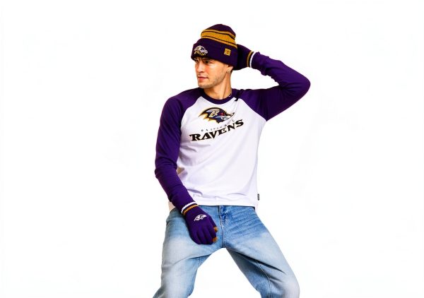 Ultra Game NFL Beanie & Touchscreen Gloves Soft Stretch Fit Team-4