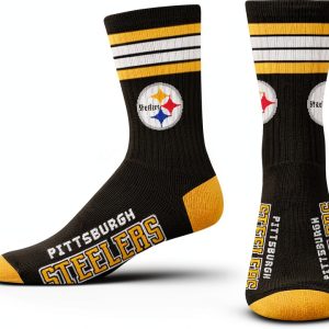 NFL Official Licensed Socks by For Bare Feet Model 504 Medium Large-0