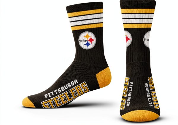 NFL Official Licensed Socks by For Bare Feet Model 504 Medium Large-0