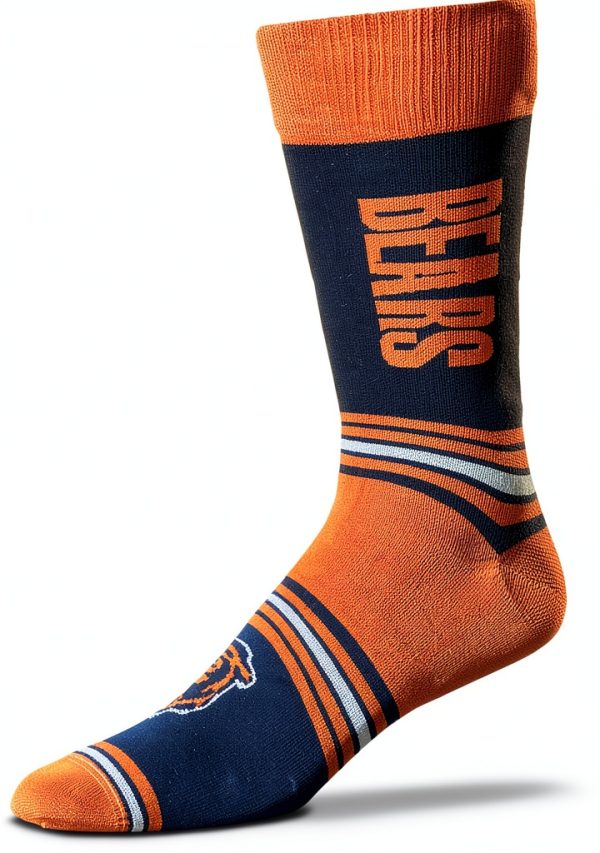 For Bare Feet Chicago Bears Team Socks Unisex Adult-0