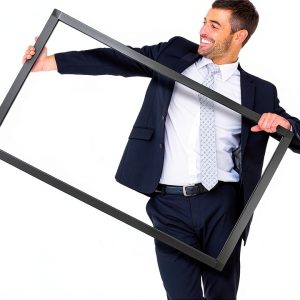 43 Inch 20 Point Infrared Touch Frame LMENGER Black Interactive-0