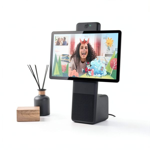 Facebook Portal Plus - Smart Video Calling 15.6” Touch Screen Display with Alexa – Black (Gen 1)-2