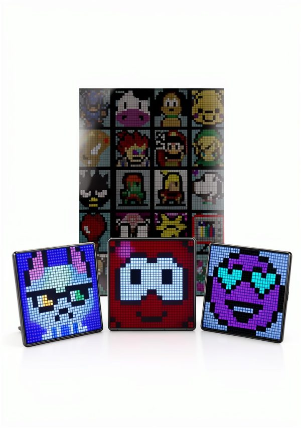 Divoom Pixoo Max provides a 32x32 LED screen controllable via-4