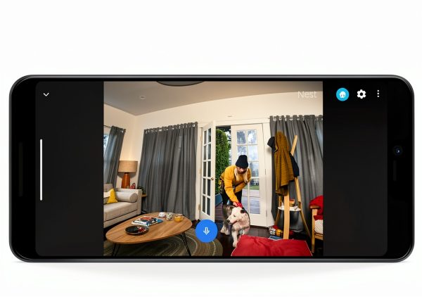 Google Nest Hub Max 10" Smart Display with Google Assistant - Chalk-3
