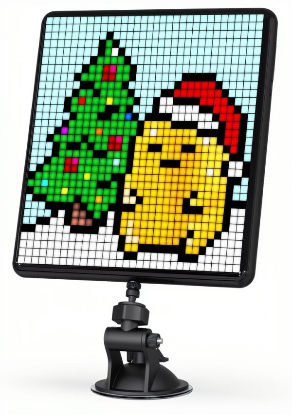 Divoom Pixoo Max provides a 32x32 LED screen controllable via-0
